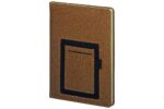 Notebook with Phone Pocket