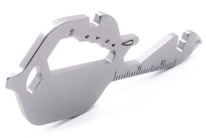 12 Tools in a sleek key design