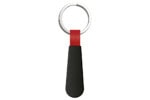 Leather & Metal Keychain