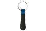 Leather & Metal Keychain
