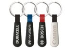 Leather & Metal Keychain
