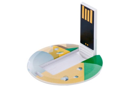 Round USB Card