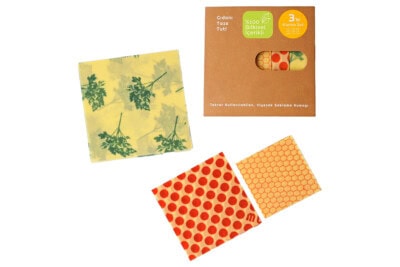Sustainable Beeswax & Vegan Wraps – 3 Pack