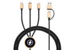 5-in-1 Bamboo Charging Cable