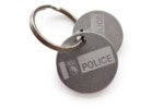 Shopping Cart Coin Keychain