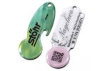 Shopping Cart Coin Keychain