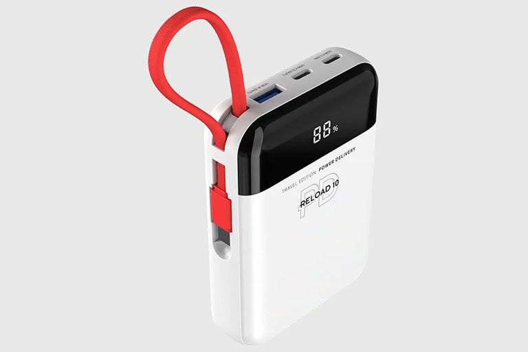 Built-in Braided Type-C Cable