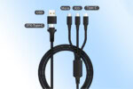 5 in 1 Charging Cable with 60W PD