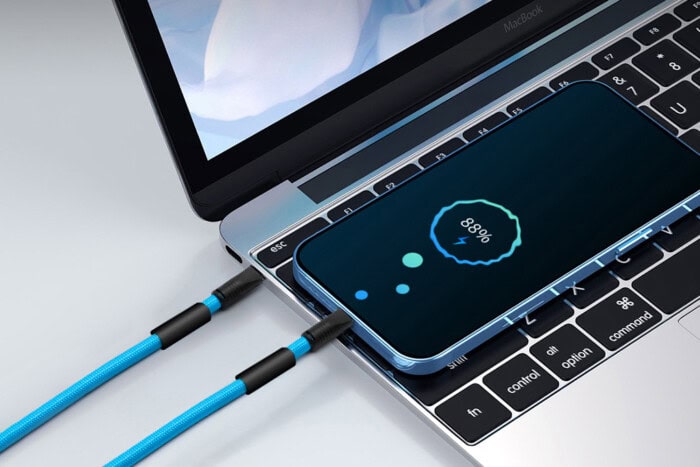 USB-C Phone Lanyard Cable – 60W Charging & Data