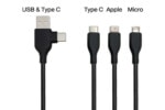 Eco-Friendly Bamboo Multi-Charging Cable