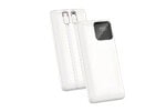 10.000 mAh Power Bank with Integrated Type-C & Lightning Cables