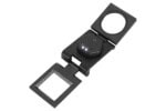 10X Folding Metal Magnifier with Scale and LED Lights