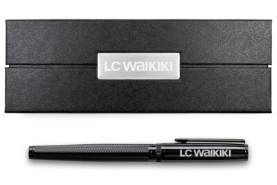 Luxury Brass Capped Pen Set