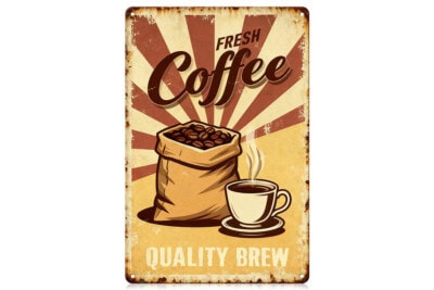 Retro Vintage Metal Tin Sign