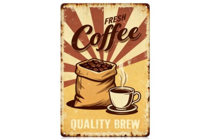 Retro Vintage Metal Tin Sign