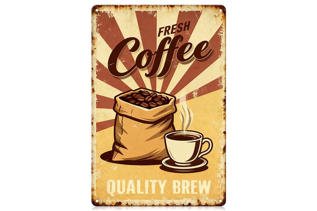 Retro Vintage Metal Tin Sign Retro Vintage Metal Tin Sign