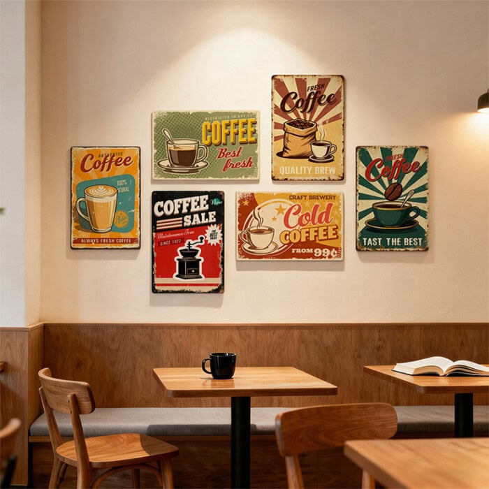 Retro Vintage Metal Tin Sign