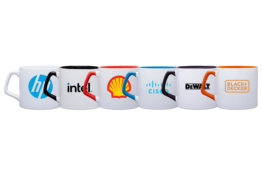 Porcelain Coffee Cup with Comfortable Handle Porcelain Coffee Cup with Comfortable Handle