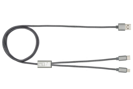 Nylon Braided Multiple USB Charger Cable