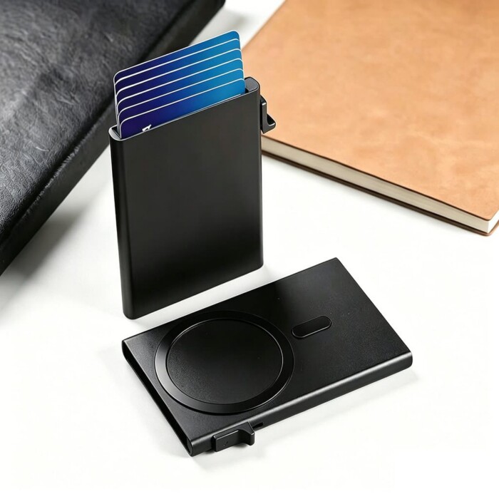 6-Card Capacity and Pop-Up Mechanism