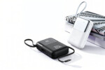 22.5W 20,000mAh Power Bank with Built-in Cables