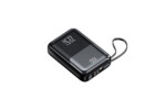 22.5W 20,000mAh Power Bank with Built-in Cables