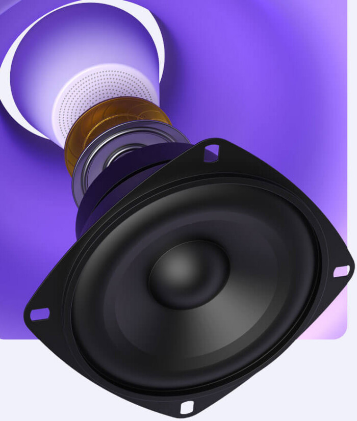 Mini Magnetic Bluetooth Speaker With Phone Stand