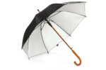 43" Windproof Wooden Handle Umbrella
