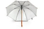 43" Windproof Wooden Handle Umbrella