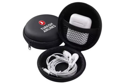 Zippered Mini Electronic Storage Box