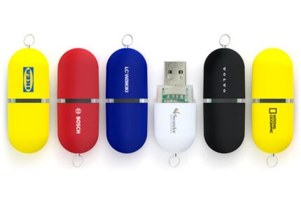 Oval USB Flash Drive